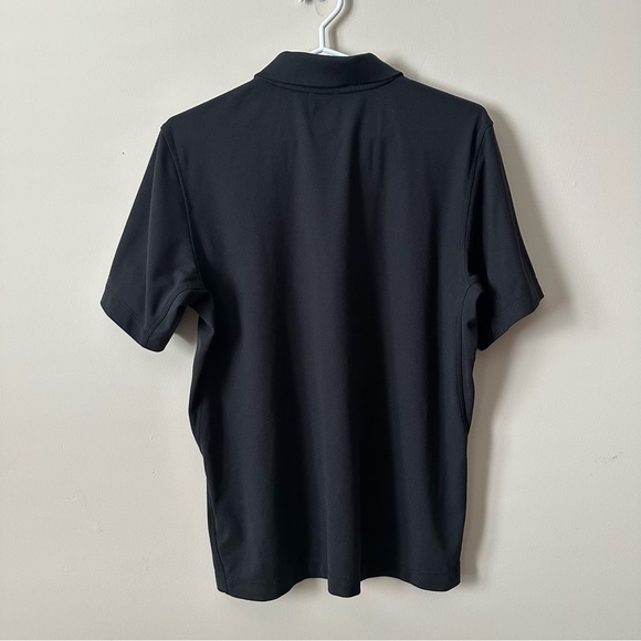 The North Face Men’s Black Short Sleeve Polo Shirt Medium - Picture 2 of 9